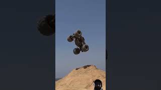 motorsport automobile dune stunt desert beach gtrr35 edit wallpaper skyline monstertruck [upl. by Airetahs]