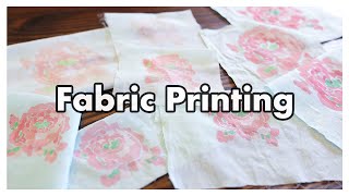 Ways to Print Designs on Fabric — Using Dyes amp Paints for Cinderellas Work Dress [upl. by Lokim]