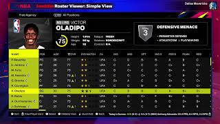 How To Sign Free Agents in NBA 2K25 MyNBA Eras [upl. by Liag280]