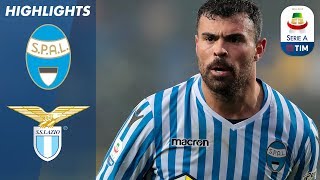 Spal 10 Lazio  Late Petagna penalty gives hosts a third straight win  Seria A [upl. by Rolo]