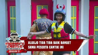 Algojo Tiba Tiba Baik Banget Sama Peserta Cantik Ini  Takeshis Castle Indonesia 48 [upl. by Fotinas]