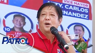 Bongbong Marcos nangampanya sa voterich Pangasinan  TV Patrol [upl. by Tammi887]