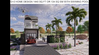 25 x 60 House Design free homedesign  Modern House Design  3D house Elevation  xSohail [upl. by Manus]