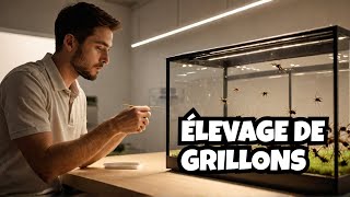 COMMENT FAIRE UN ÉLEVAGE DE GRILLONS [upl. by Catton]