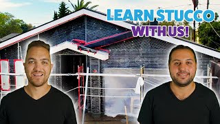 Learn the Steps of Stucco with Us An Overview of What It Took to Stucco A House [upl. by Danete]