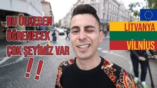 BU ÜLKEDEN ÖĞRENECEK ÇOK ŞEYİMİZ VAR  VILNIUS  LITVANYA [upl. by Diella901]