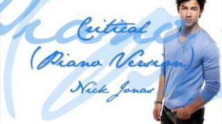 Critical  Nick Jonas Piano Verison Full Song From JONAS LA [upl. by Jdavie]