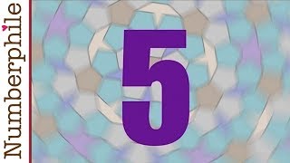 5 and Penrose Tiling  Numberphile [upl. by Acirt241]