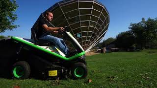 ETESIA  Première tondeuse autoportée connectée lHYDRO 80 econnect [upl. by Aiem]