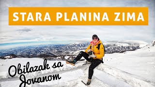 STARA PLANINA ZIMA  Obilazak sa Jovanom [upl. by Brandise]