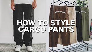 MNML CARGO PANTS  TRY ON HAUL  REVIEW [upl. by Roberto309]