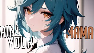 「Nightcore」 Aint Your Mama  Jennifer Lopez ♡ Lyrics [upl. by Vanna]