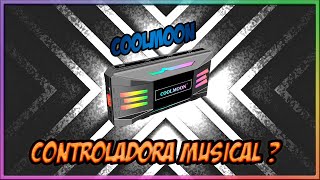 Controladora ARGB Barata da Coolmoon Sound  Aliexpress [upl. by Kingston]