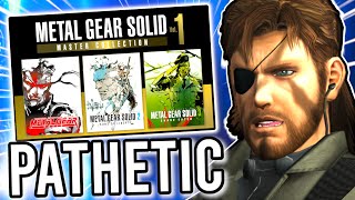 Metal Gear Solid Master Collection Is A SCAM [upl. by Aneeuqahs]