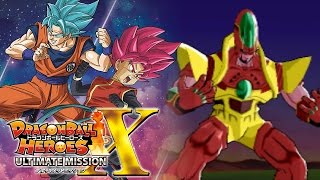 BABY HATCHIYACK FACES OFF AGAINST YOUNG DEMIGRA  Dragon Ball Heroes Ultimate Mission X Gameplay [upl. by Grishilda]