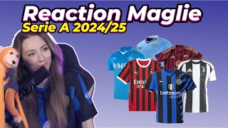 Maglie Serie A 20242025  Reaction alle Divise della Nuova Stagione [upl. by Hussein]