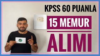 KPSS 60 PUANLA 15 MEMUR ATAMASI  JANDARMA GENEL KOMUTANLIĞI MEMUR BAŞVURUSU [upl. by Nywra]