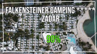 Falkensteiner Premium Camping Zadar 4 Chorvatsko Review and tour English subtitles [upl. by Cloots]