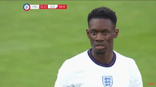 Folarin Balogun vs Albania U21  2 Goals for England U21 [upl. by Yemarej]