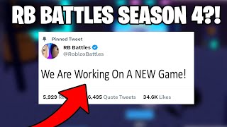 RB Battles Are Working On A SECRET New Game  RB Battles Season 4 [upl. by Foster]