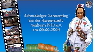 08022024 Schmotziger Donnerstag in Gosheim [upl. by Dronski]