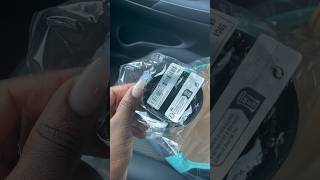 Part 1  Decorate My Car with Me🥹  Mint Black and Silver firstcar cardecor [upl. by Schoening]