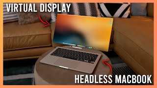 Using a Headless MacBook with Vision Pro [upl. by Koren]