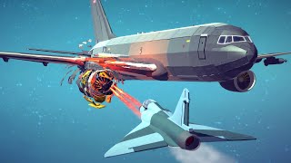 Airplane Crashes amp Shootdowns 36  Besiege [upl. by Orran920]