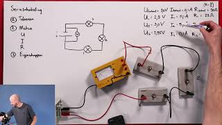 Natuurkunde uitleg serieschakeling [upl. by Aicila]