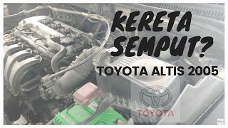 Toyota Altis  Kereta kurang power  semput  Airflow sensor problem [upl. by Iretak]