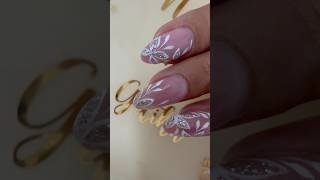 I Tried the Flower Nail Design Trend 💅 naildesign nails shortsfeed nailart [upl. by Irb]