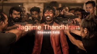 Jagame Thandhiram  Dhanush Edit 🔥  Angetenar Feat Rich The Kid Rompasso phonkedits phonk [upl. by Mani]