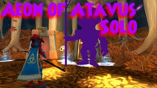 Wizard101 Aeon of Atavus solo 160 Fire [upl. by Ivette644]