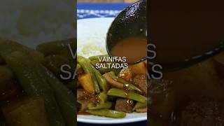 Vainitas saltadas un clásico del menú casero ¡económico y nutritivo 👌🙌 [upl. by Evangelina]