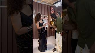 Pearle Maaney pearlemanney antonyvarghese tomandjerry tom and jerry styling behindthescene [upl. by Robenia]