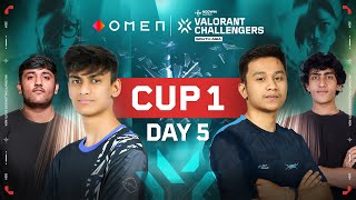 HINDI OMEN Valorant Challengers South Asia 2024  Cup 1Day 5 [upl. by Nnaarual]