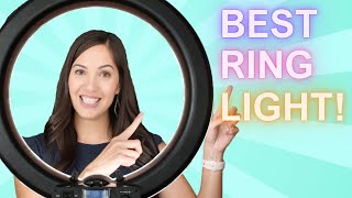 Unveiling the Best Ring Light for YouTube 2023  InDepth Review and Tips of My Favorite Ring Light [upl. by Asillam]