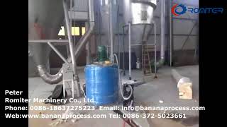 Automatic Spray Drying Machine for Banana Flour Production Line [upl. by Martelle]