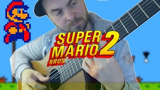 Super Mario Bros 2 Theme on Guitar VERY EASY to NIGHTMARE [upl. by Nemzaj]