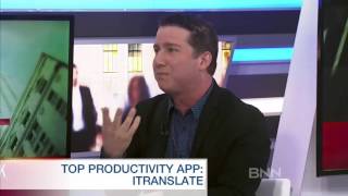 iTranslate PRO amp iTranslate Voice on the Business News Network BNN [upl. by Eusebio691]