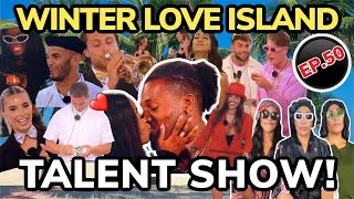 Winter Love Island EP50 S9 Sneaky Samie Continues 🙄  Islanders Show Off Their “Talents” 😩 [upl. by Eamaj]