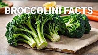 Reasons Why Broccolini Outshines Broccoli for Your Health facts superfoodsecrets lowcarb [upl. by Eidur]