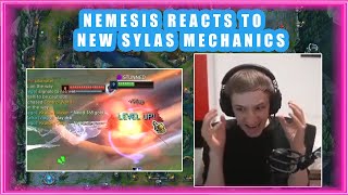 Nemesis Reacts to NEW SYLAS Mechanics 👀 [upl. by Oram314]