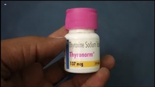 Thyronorm 137mcg Tablet  Thyroxine Tablet  Thyronorm Tablet  Thyronorm 137mcg Tablet Uses Benefit [upl. by Marigold]