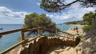 Cami de Ronda Cala Roca del Paller a Cala Esculls • Sant Antoni de Calonge • Costa Brava• Agost 2023 [upl. by Hiroshi]