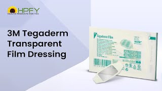 3M Tegaderm Transparent Film Dressing Application and Removal Video [upl. by Ahtrim]