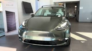 Tesla Wrap Model Y Forest Green is Almost Perfect BUT worth 7500 MUST WATCH Before Optioning Up [upl. by Barbara-Anne]