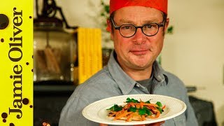 ​Leftover Turkey Satay  Hugh FearnleyWhittingstall [upl. by Iruyas855]