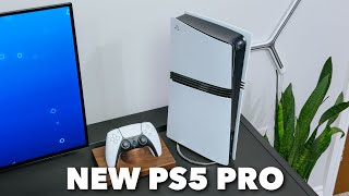 NEW PS5 Pro Unboxing amp First Look [upl. by Hultgren]