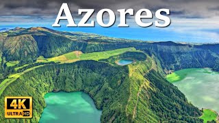 Azores  Sao Miguel  View from above 4K [upl. by Aneev]